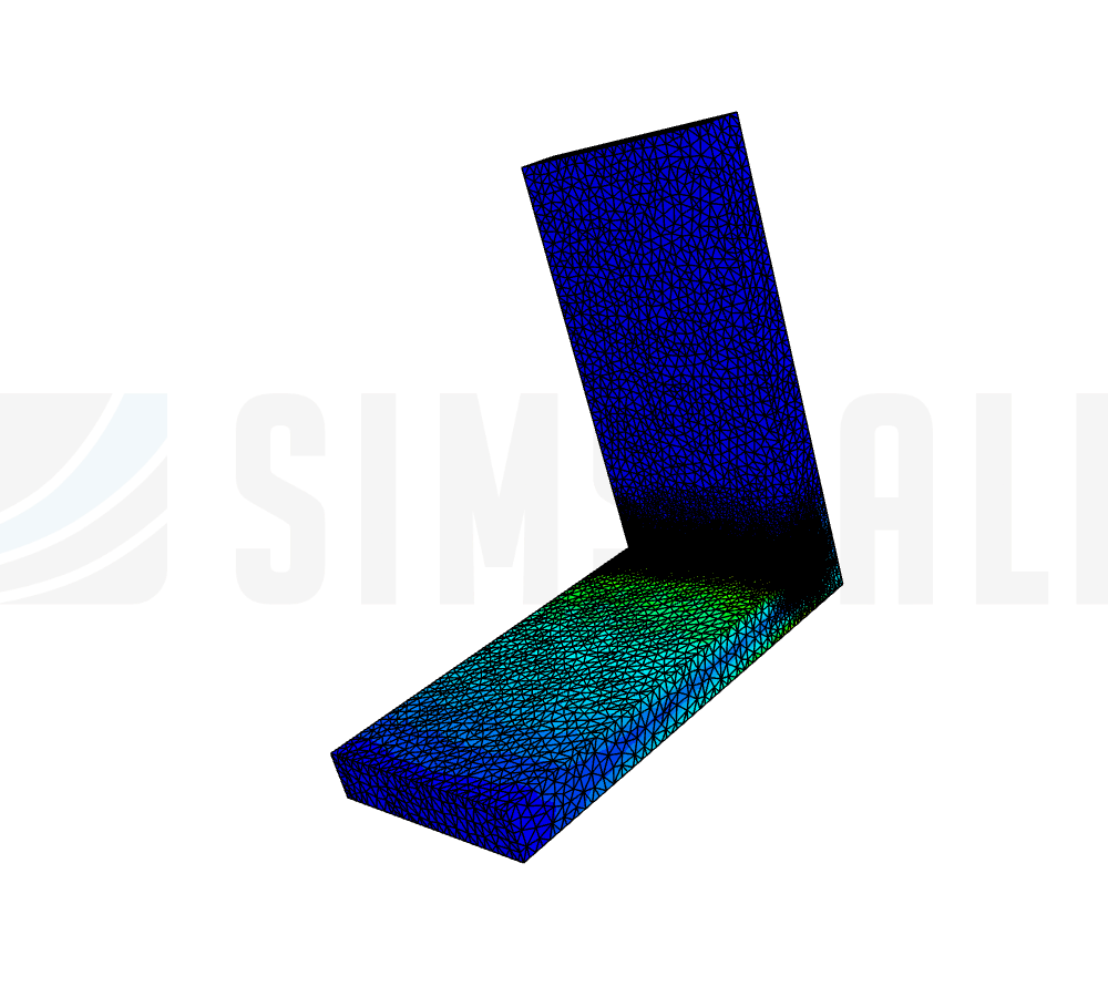 Starting FEA (L Bracket) image