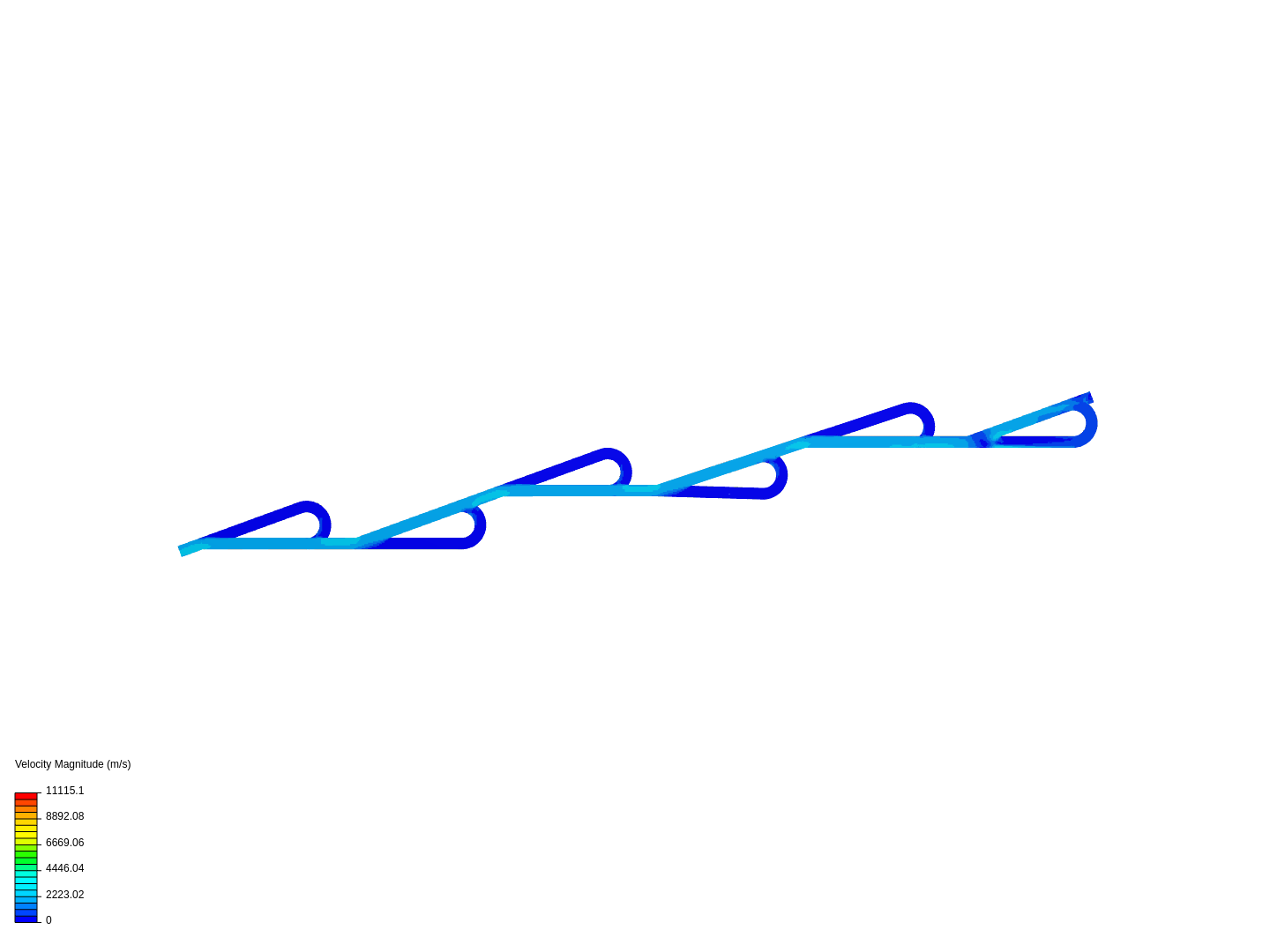 Tesla Valve CFD (Front direction) (6 segments) image