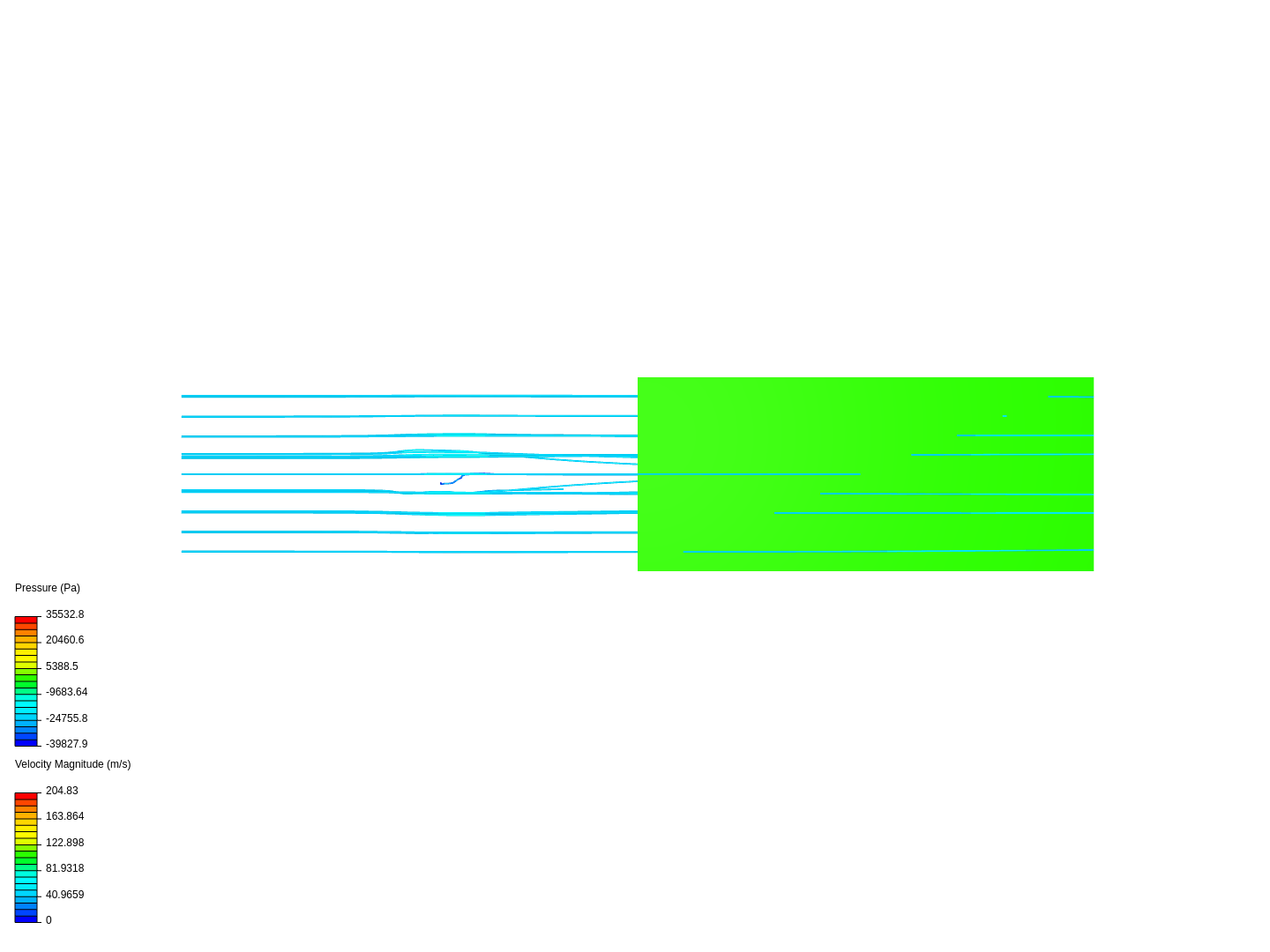 Drag Coefficient, Drag Force and Particle Trace for F1 2022 car and Aston Martin Vantage image