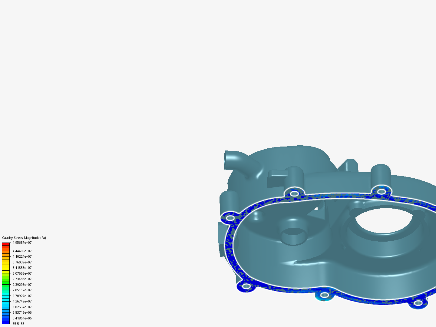 Cover  Engine Diffrential - Static Stress image