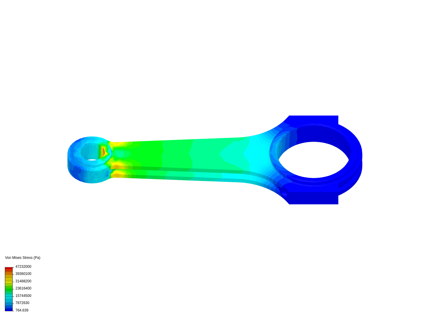 Tutorial 1: Connecting rod stress analysis image