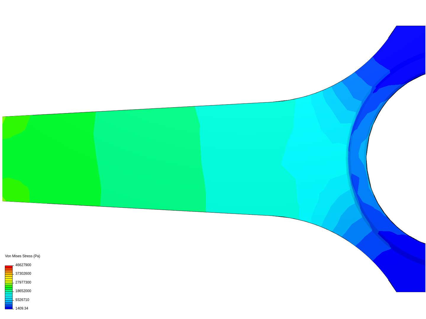 Tutorial 1: Connecting rod stress analysis image