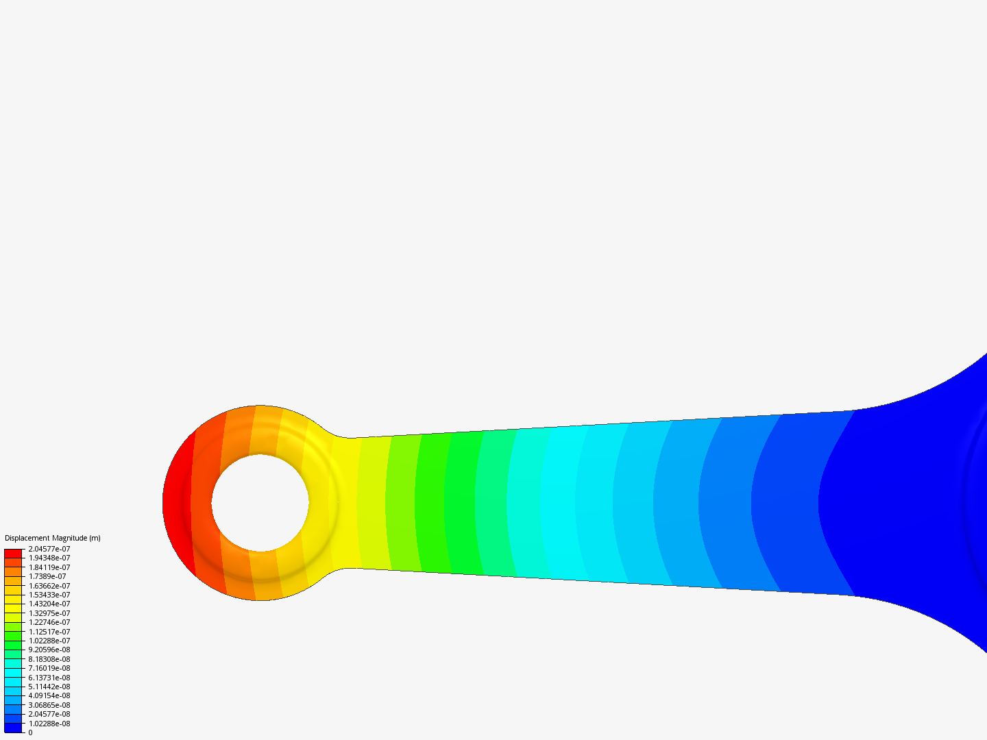 Tutorial 1: Connecting rod stress analysis image