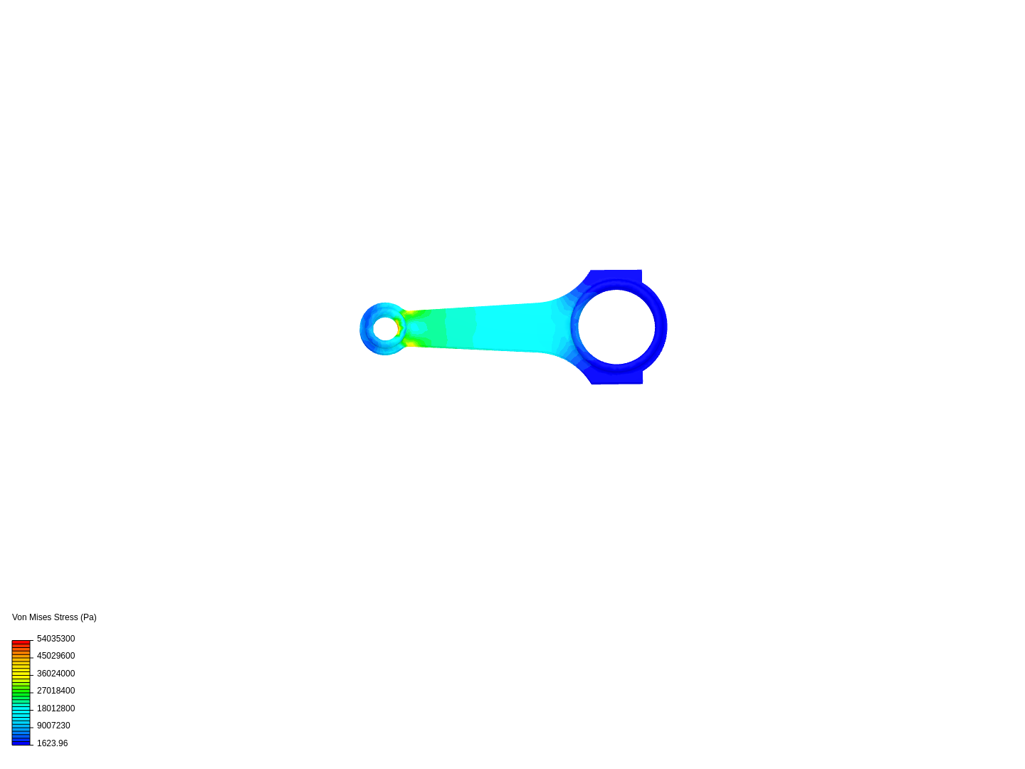 Tutorial 1: Connecting rod stress analysis image