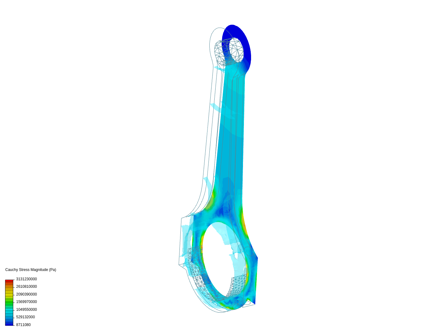 Tutorial 1: Connecting rod stress analysis image