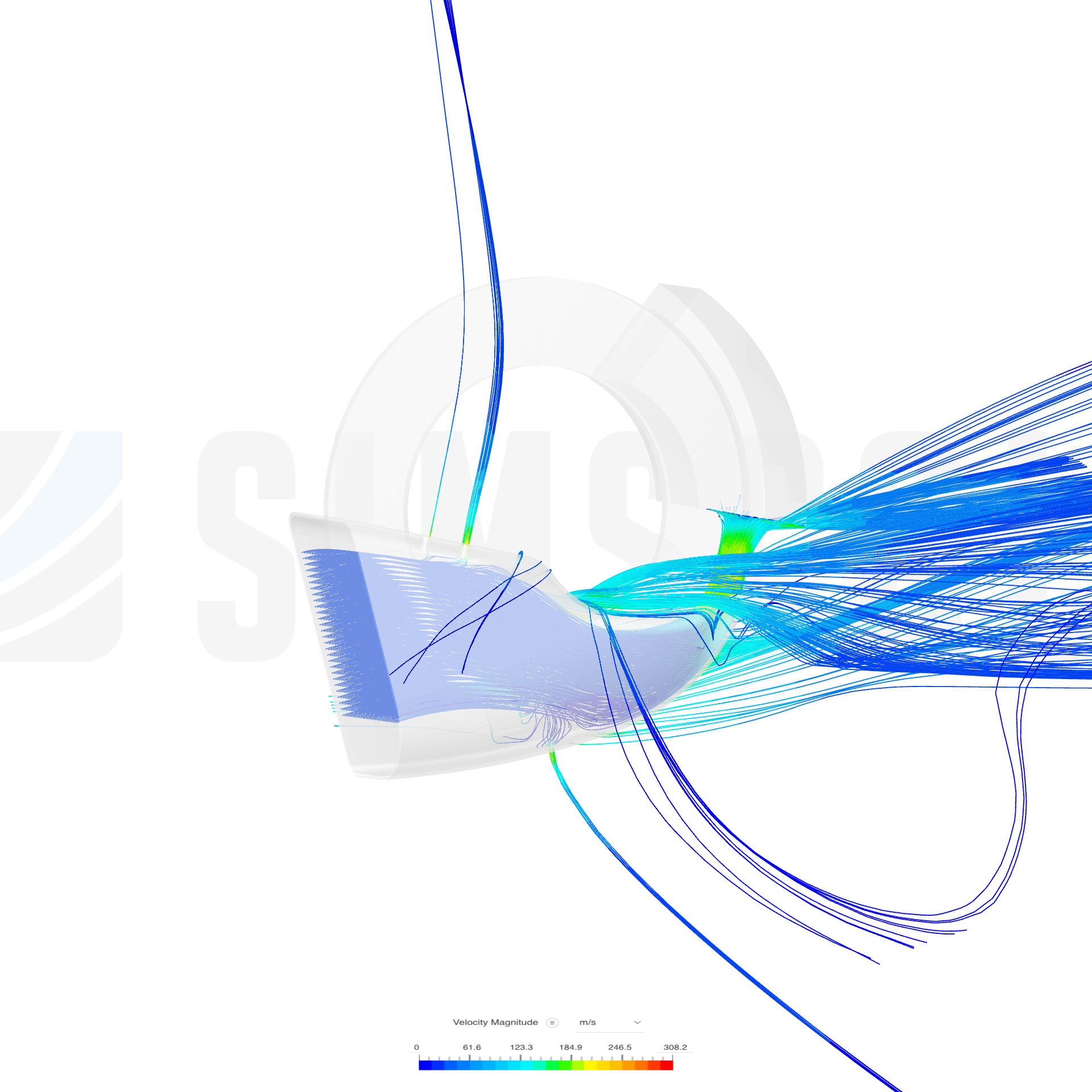 Brake Duct Simulation image