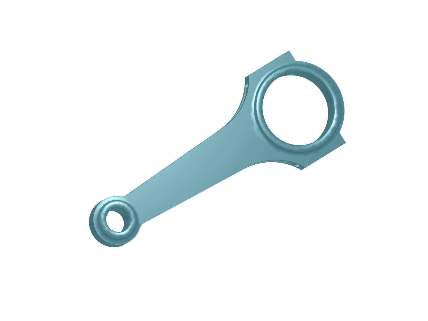 Tutorial 1: Connecting rod stress analysis image