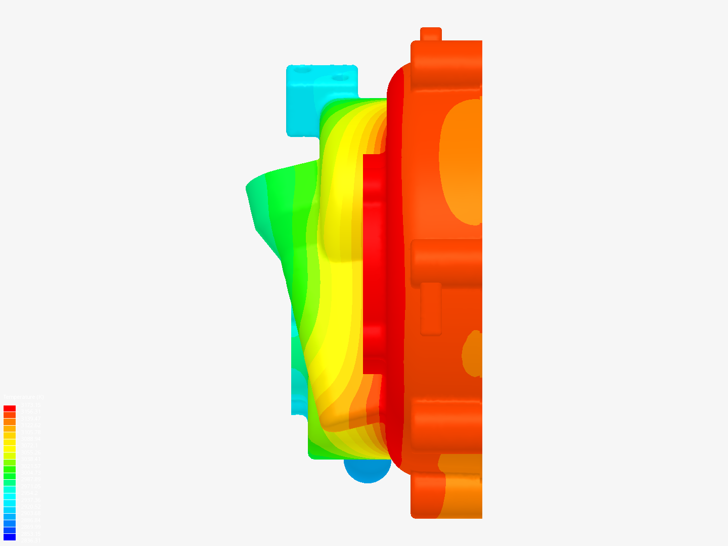 Tutorial: Thermal Analysis of a Differential Casing image