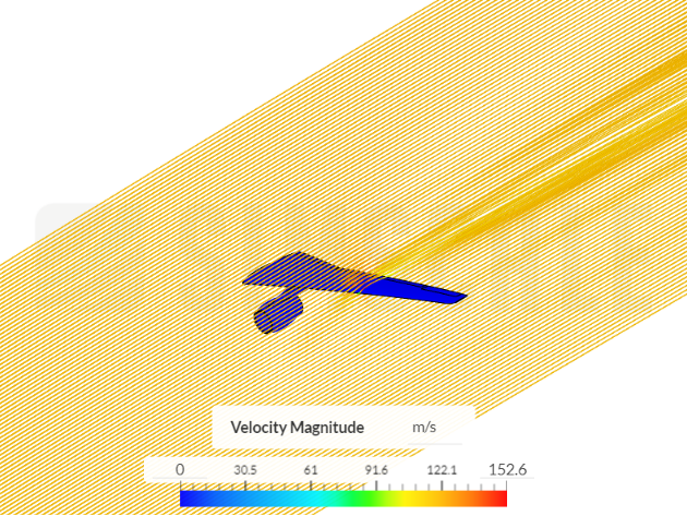 Compressible Flow Around a Wing - Ben's version image