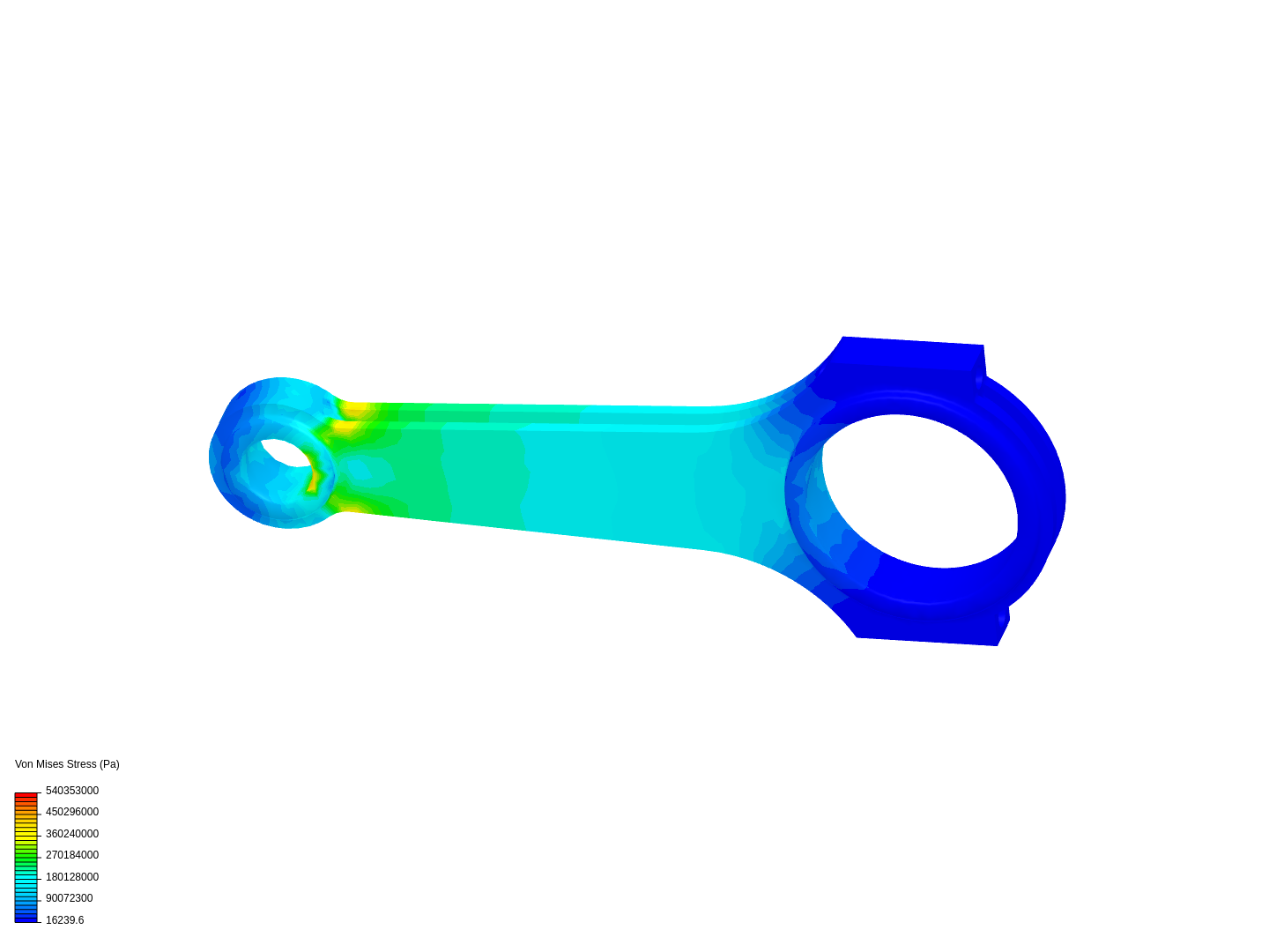 Tutorial 1: Connecting rod stress analysis image