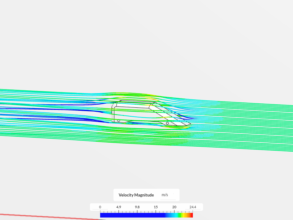 PLA dragster simulation image