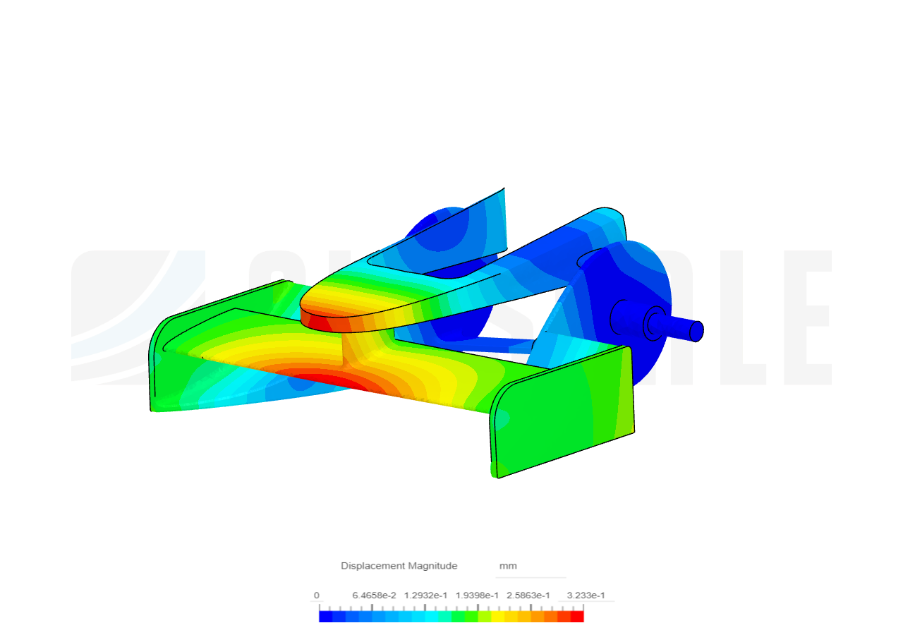 Tutorial - Linear static analysis of a crane image