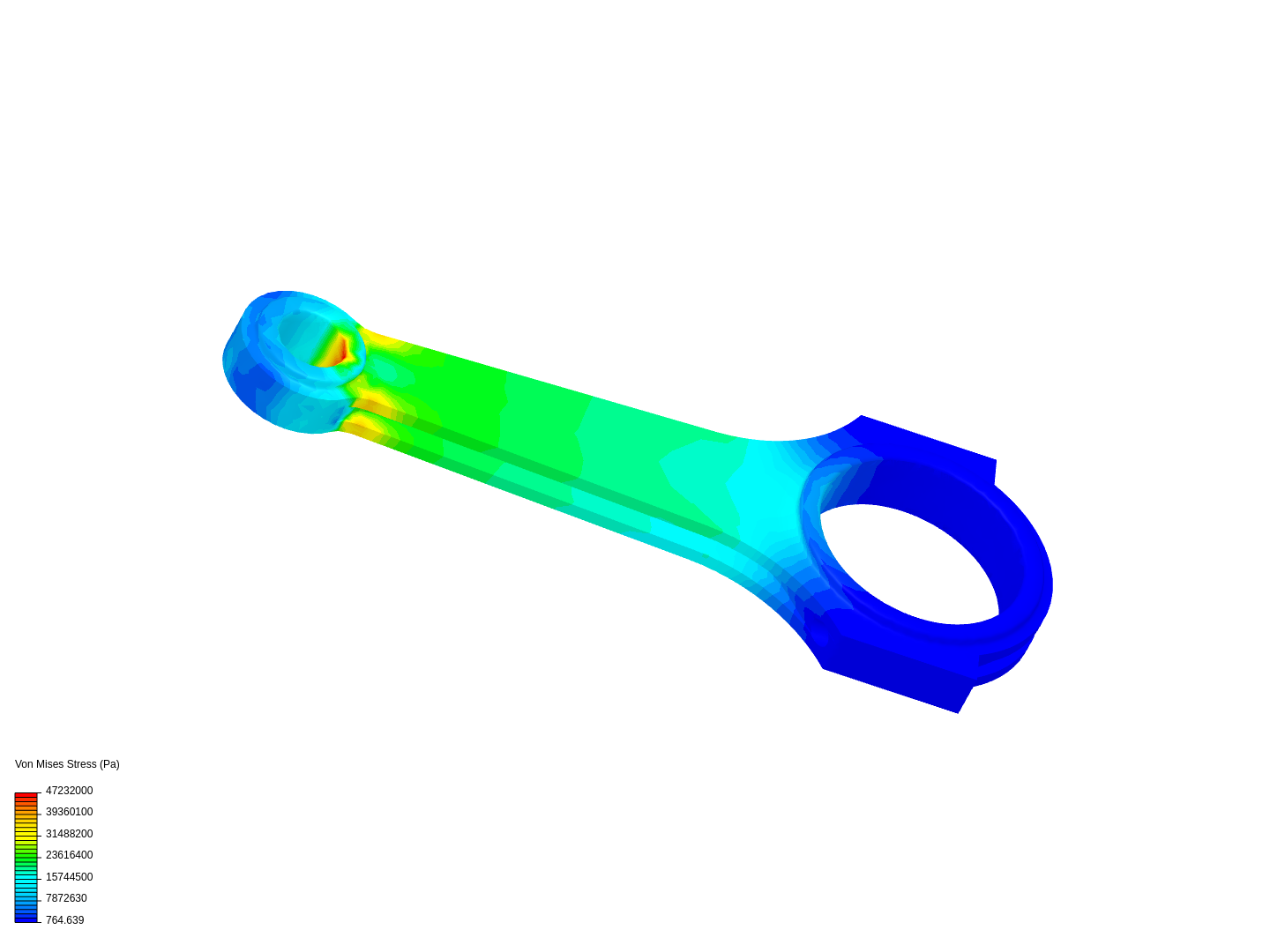 Tutorial 1: Connecting rod stress analysis image