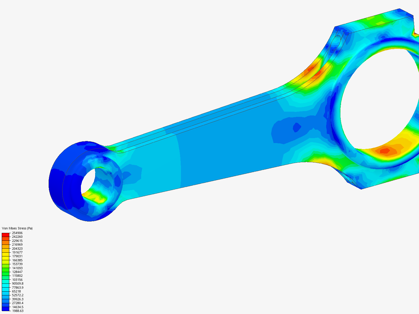 Tutorial 1: Connecting rod stress analysis image