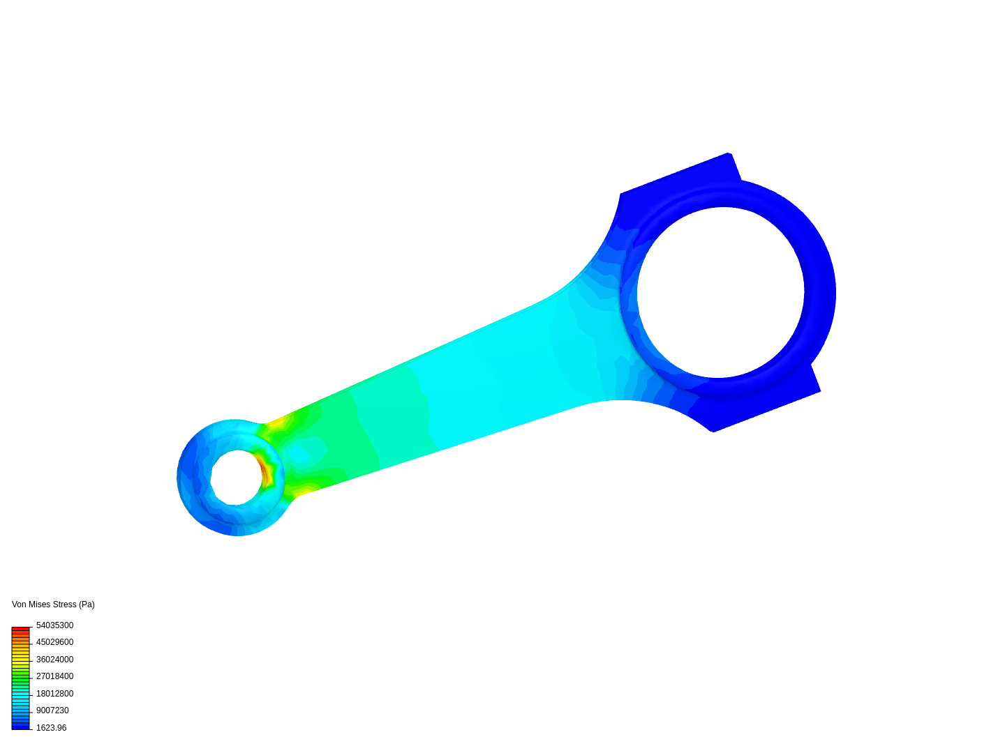 Tutorial 1: Connecting rod stress analysis image