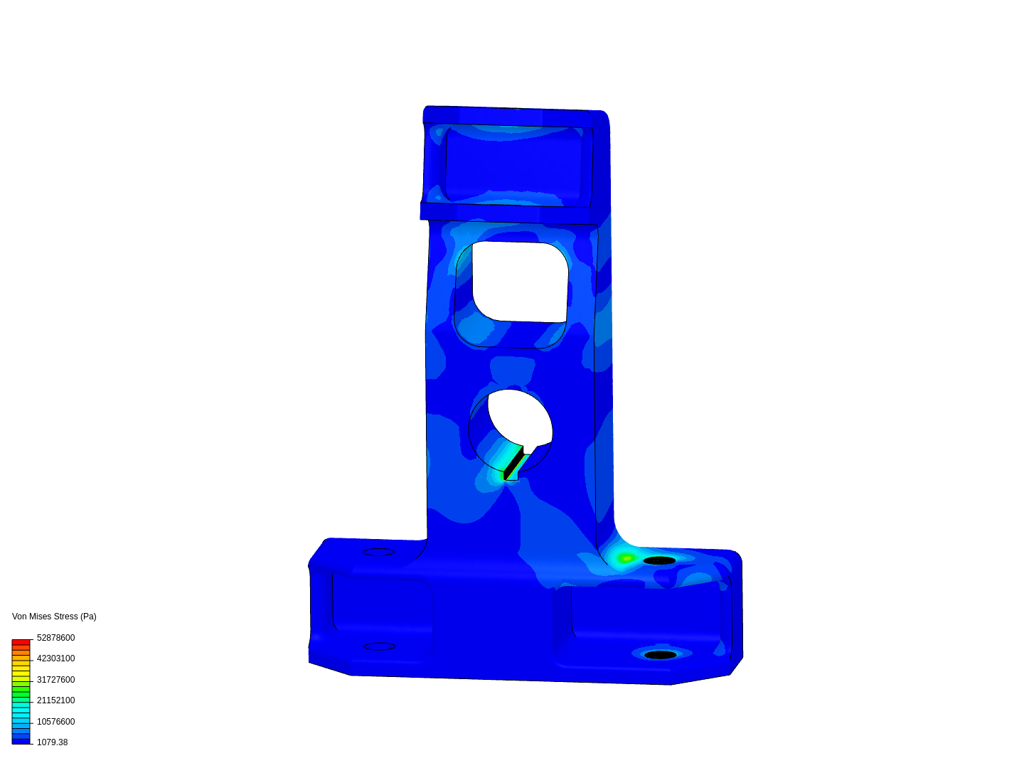 Stress Analysis of a Rear Upright image