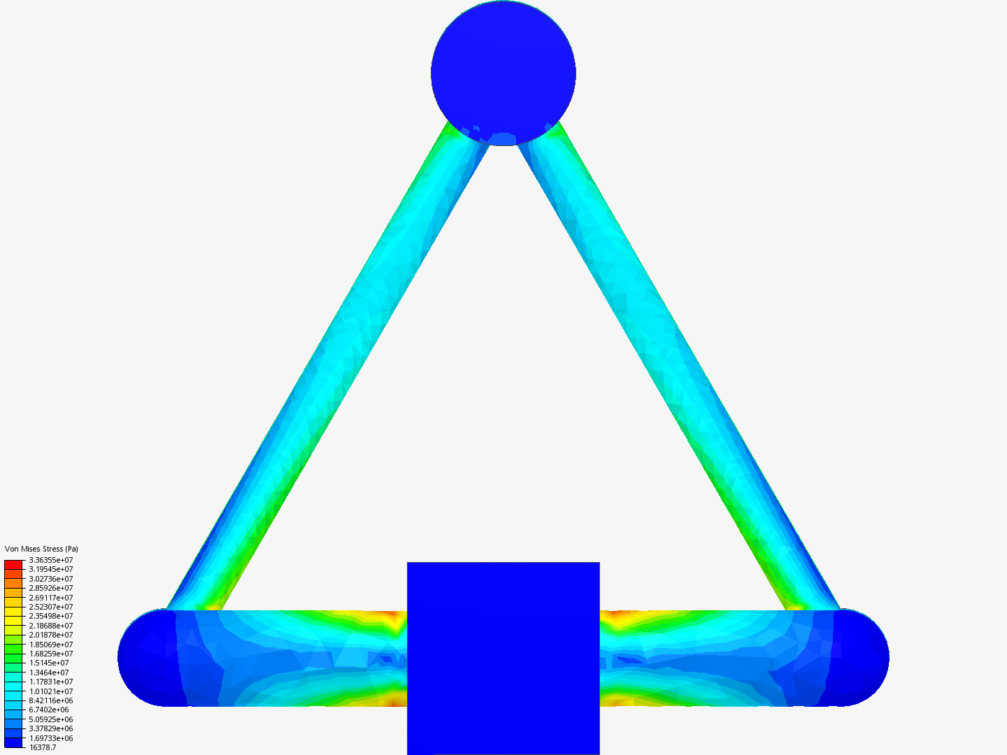 Crane_Static Structural Analysis image