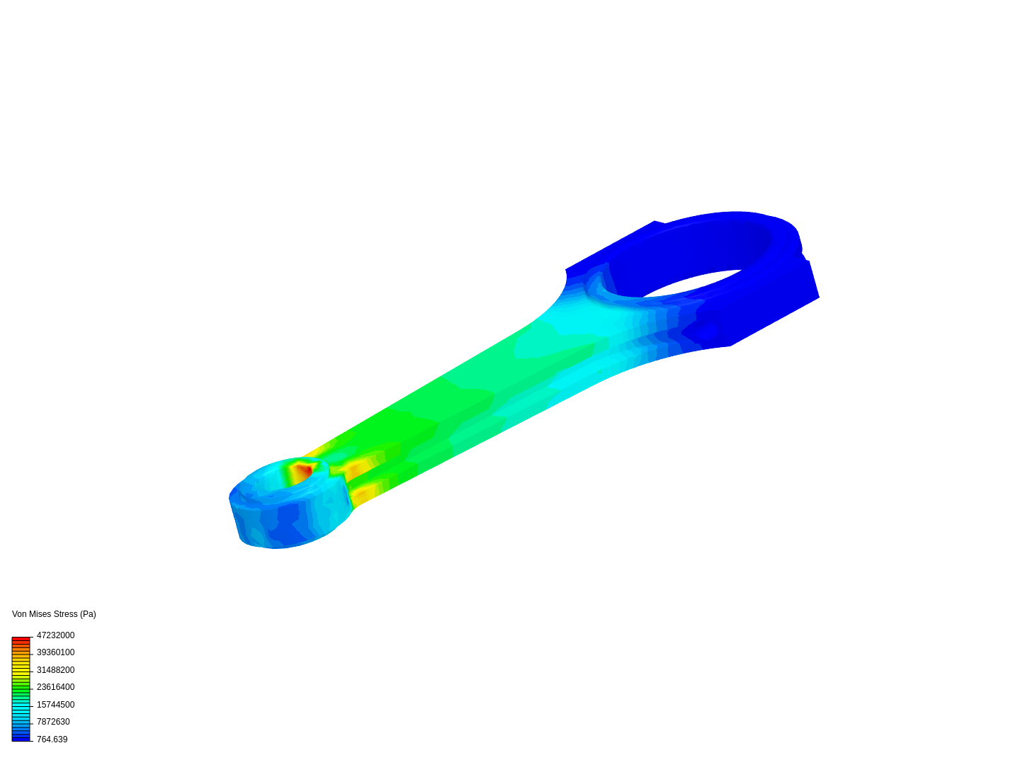 Tutorial 1: Connecting rod stress analysis image