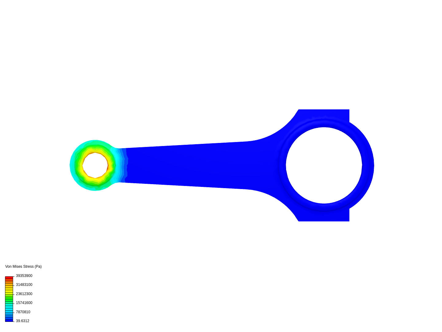 Tutorial 1: Connecting rod stress analysis image