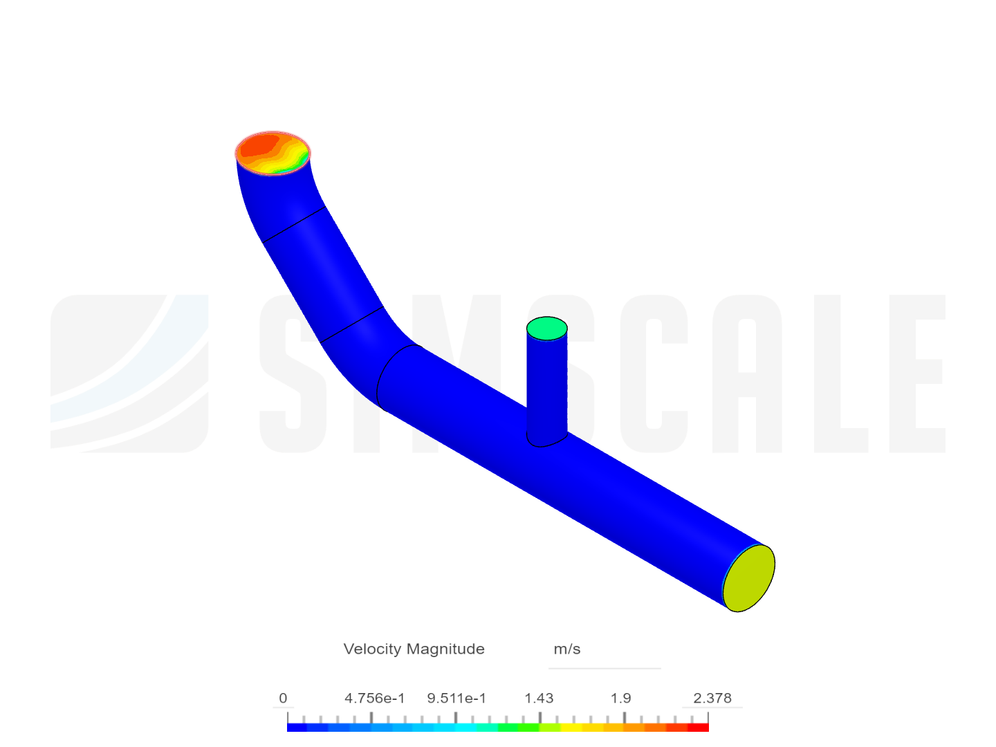 Tutorial: Pipe junction flow image