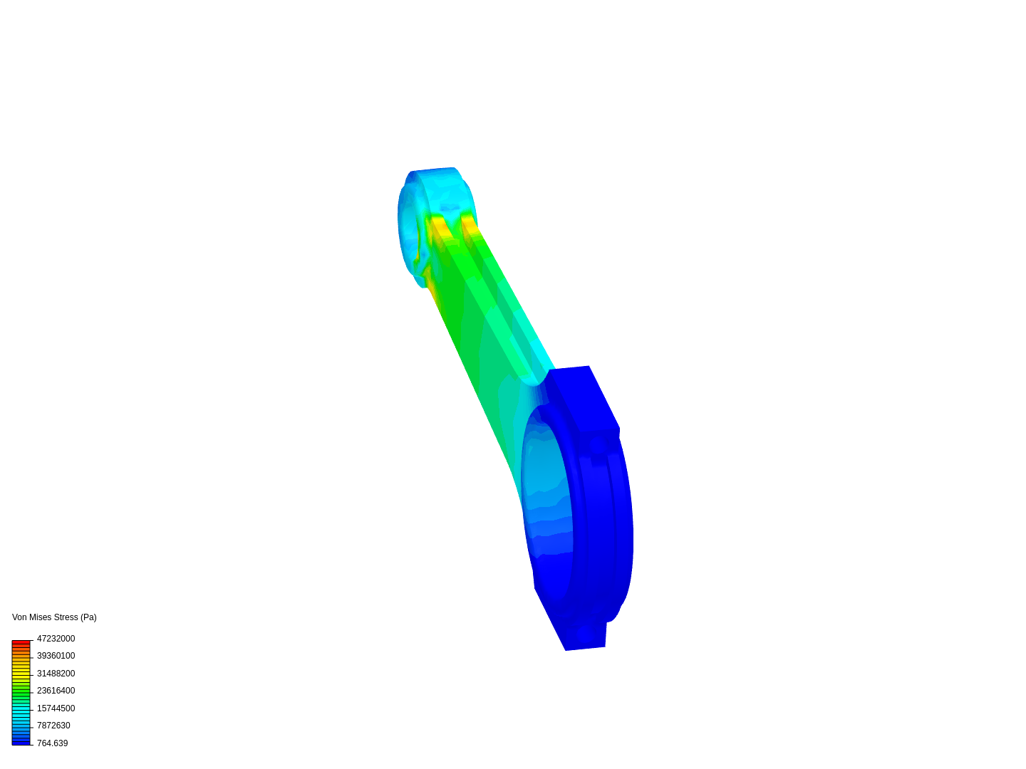 Tutorial 1: Connecting rod stress analysis image