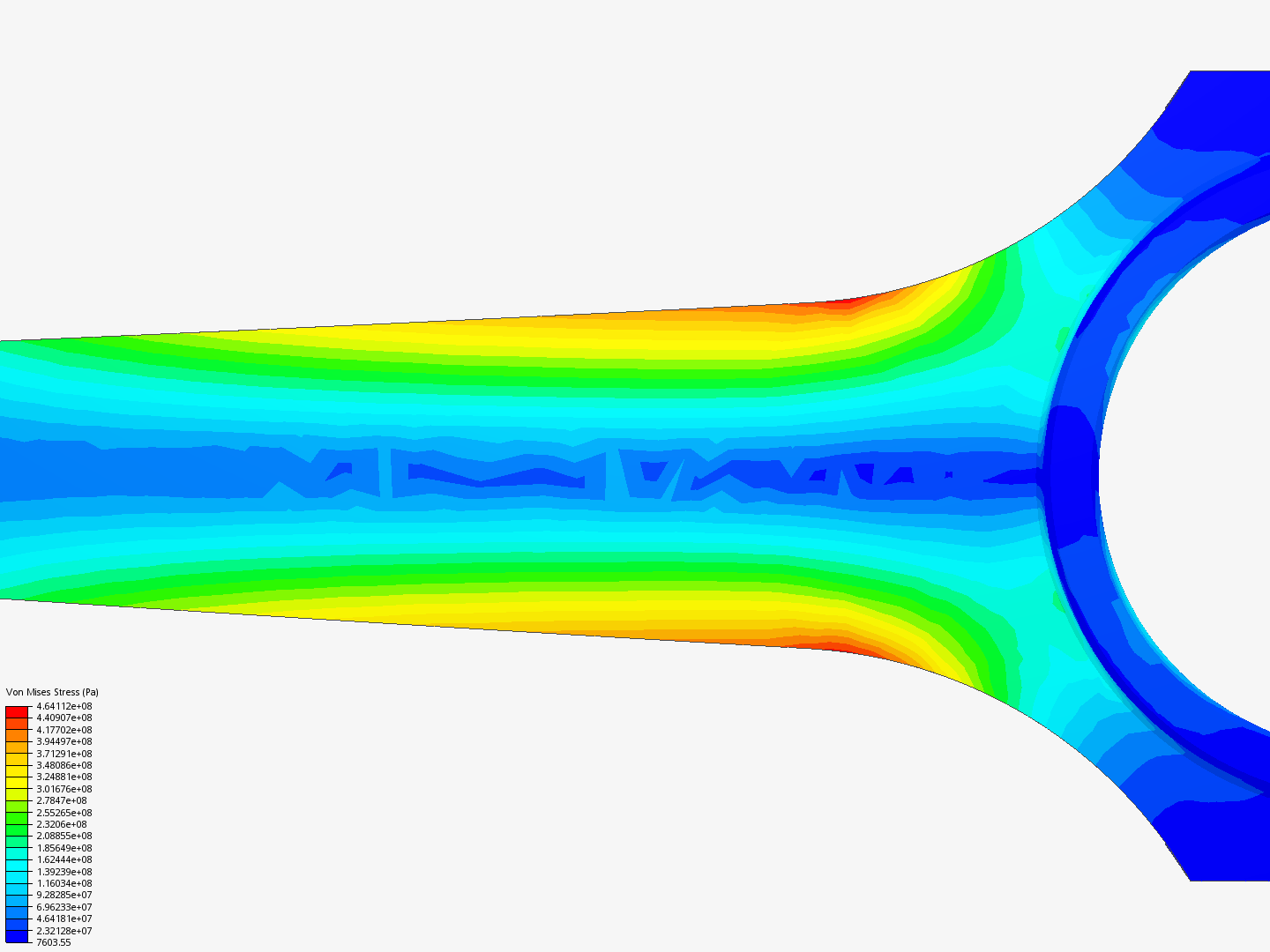 Tutorial 1: Connecting rod stress analysis image