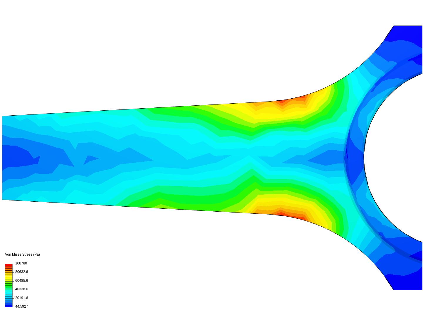 Tutorial 1: Connecting rod stress analysis image