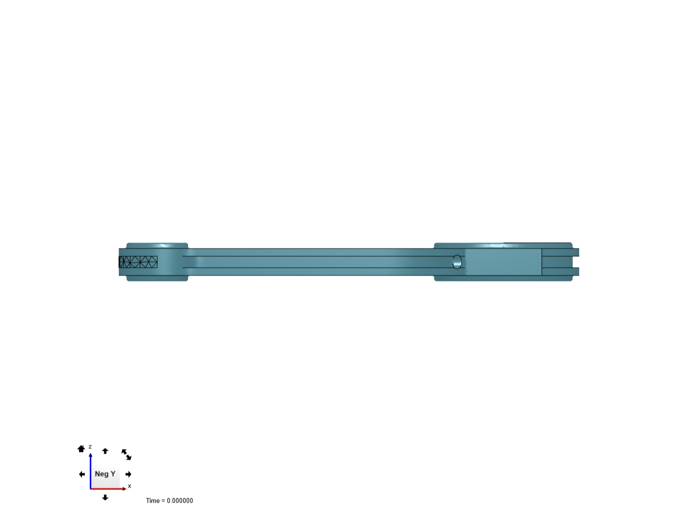 Tutorial 1: Connecting rod stress analysis image