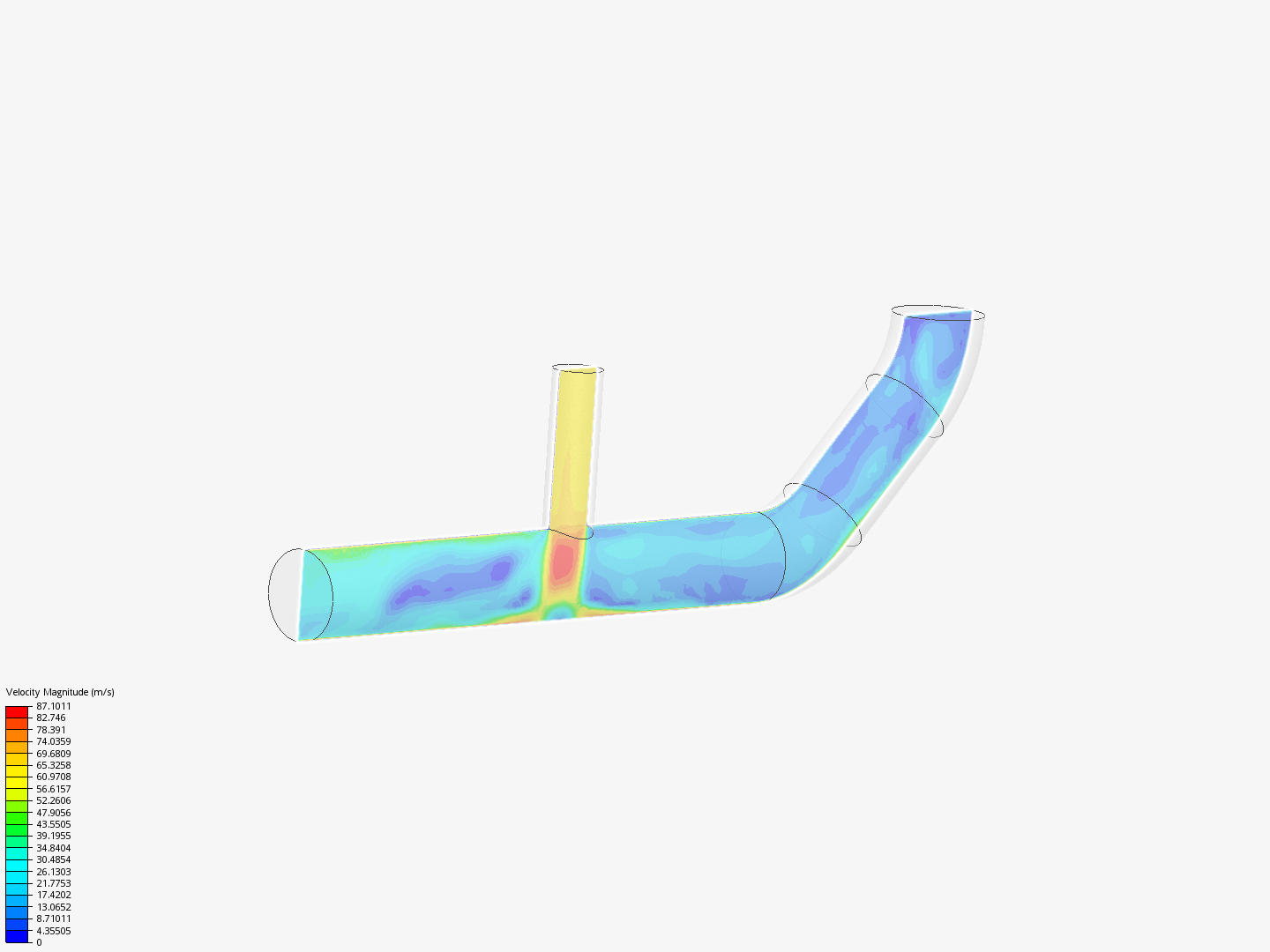 Tutorial 2: Pipe junction flow image