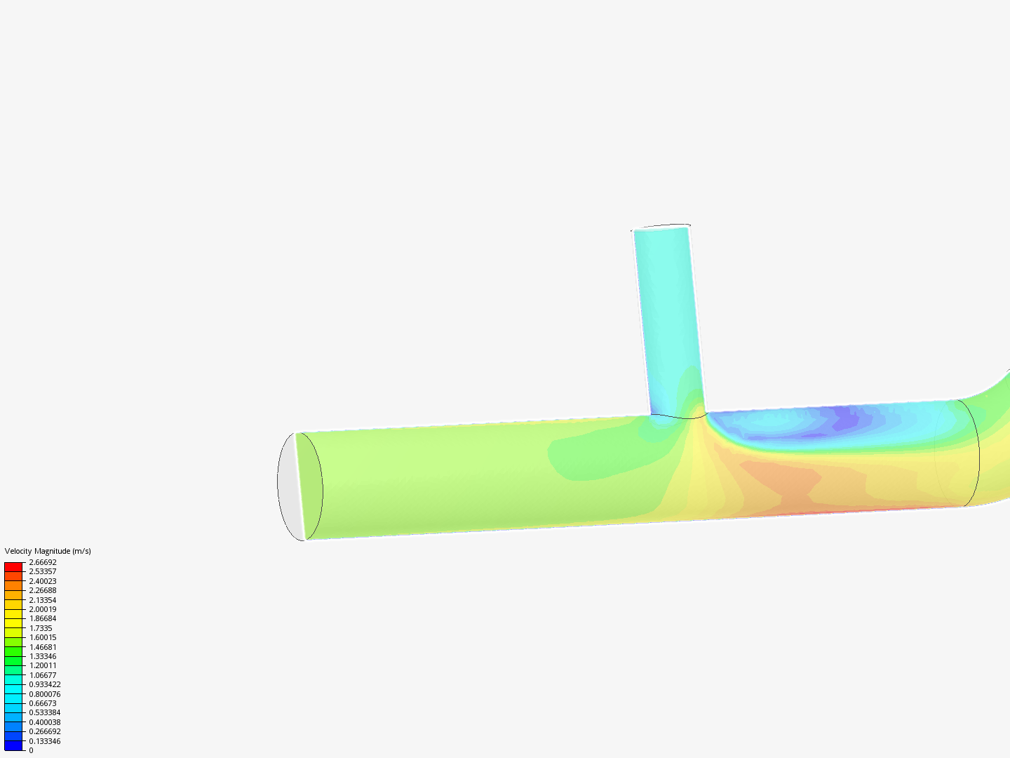 Tutorial 2: Pipe junction flow image