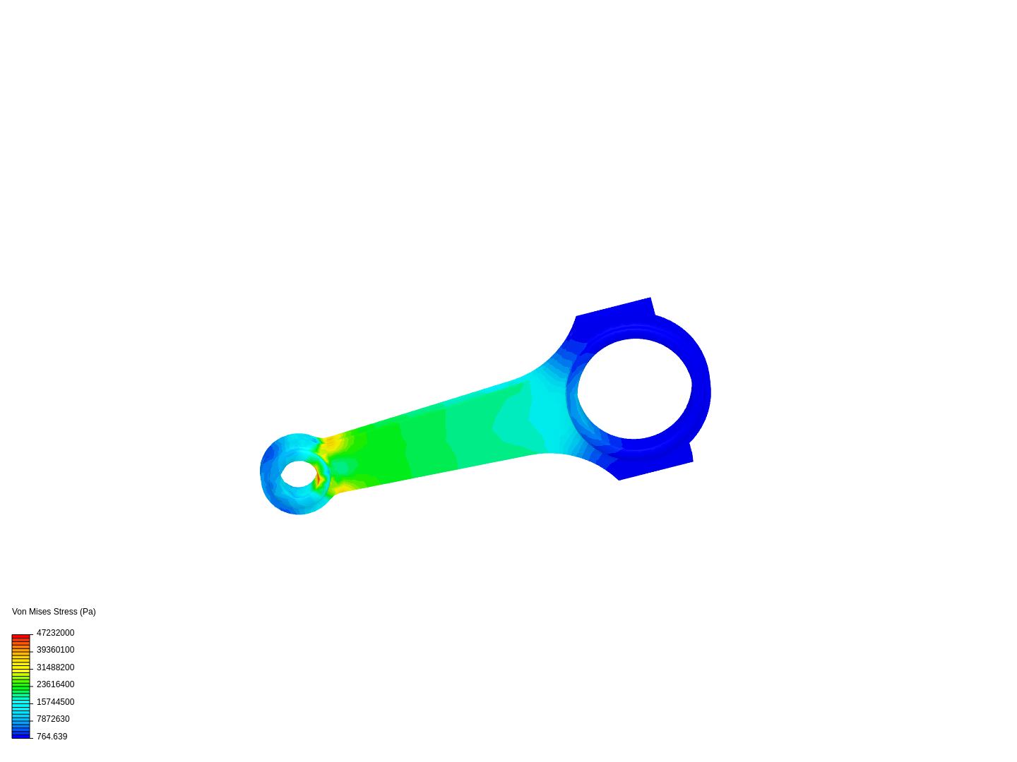 Tutorial 1: Connecting rod stress analysis image