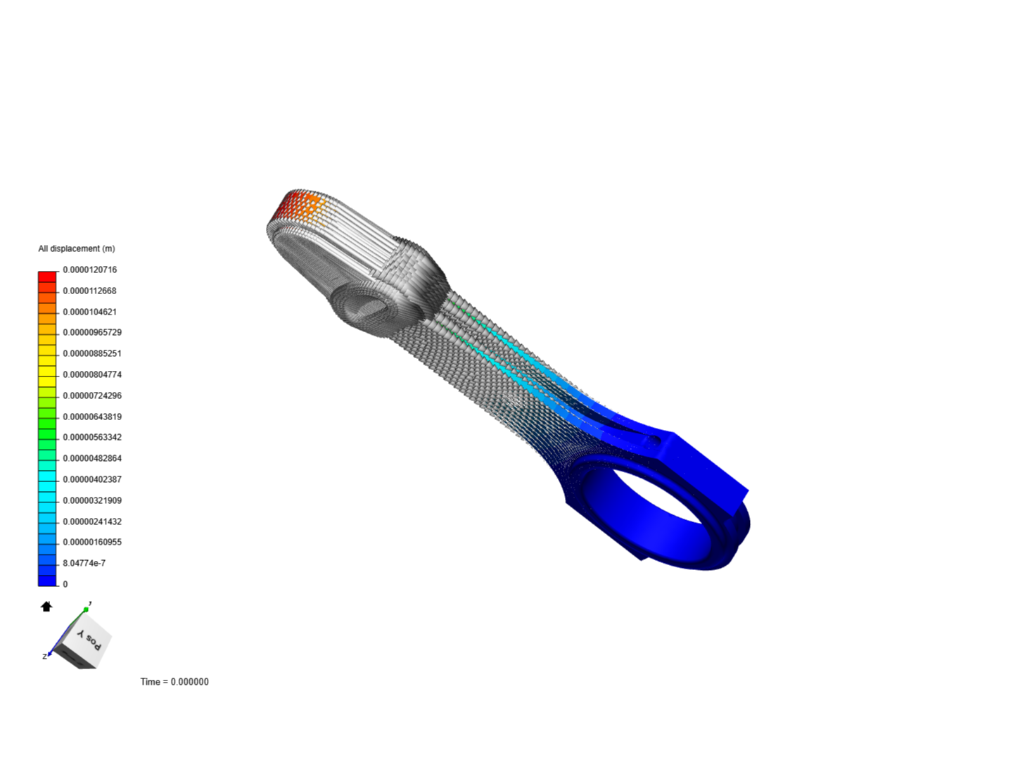 Tutorial 1: Connecting rod stress analysis image