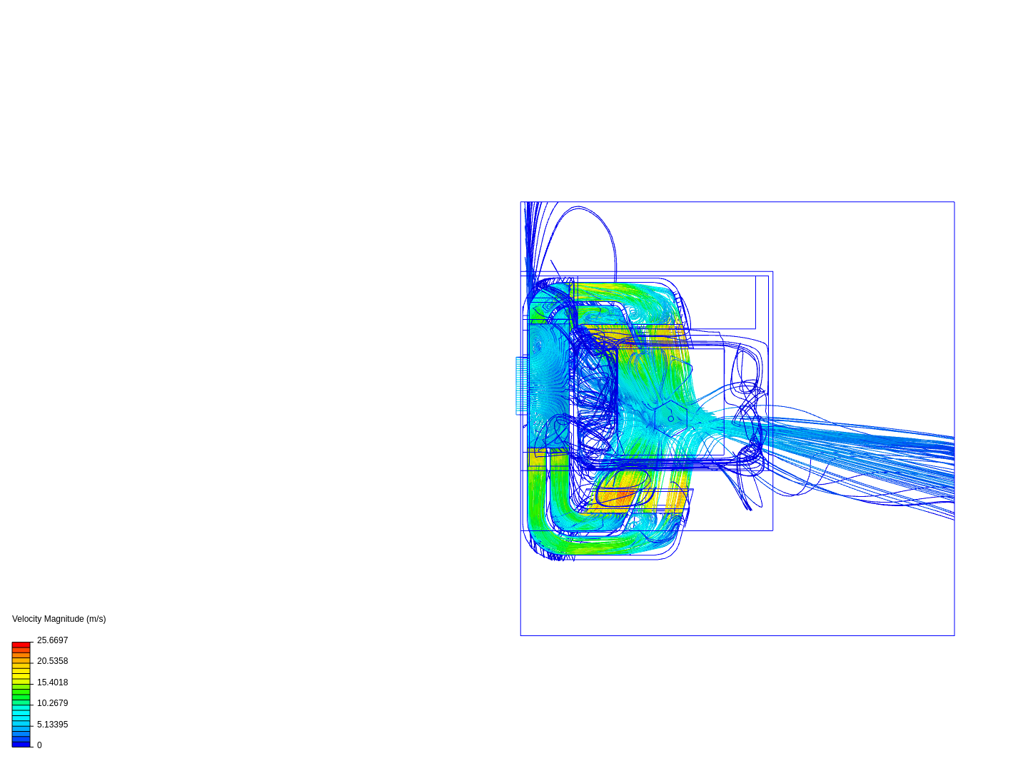 Tenlog Single 5015 Fan Mod V4.6 Flow Test Right image