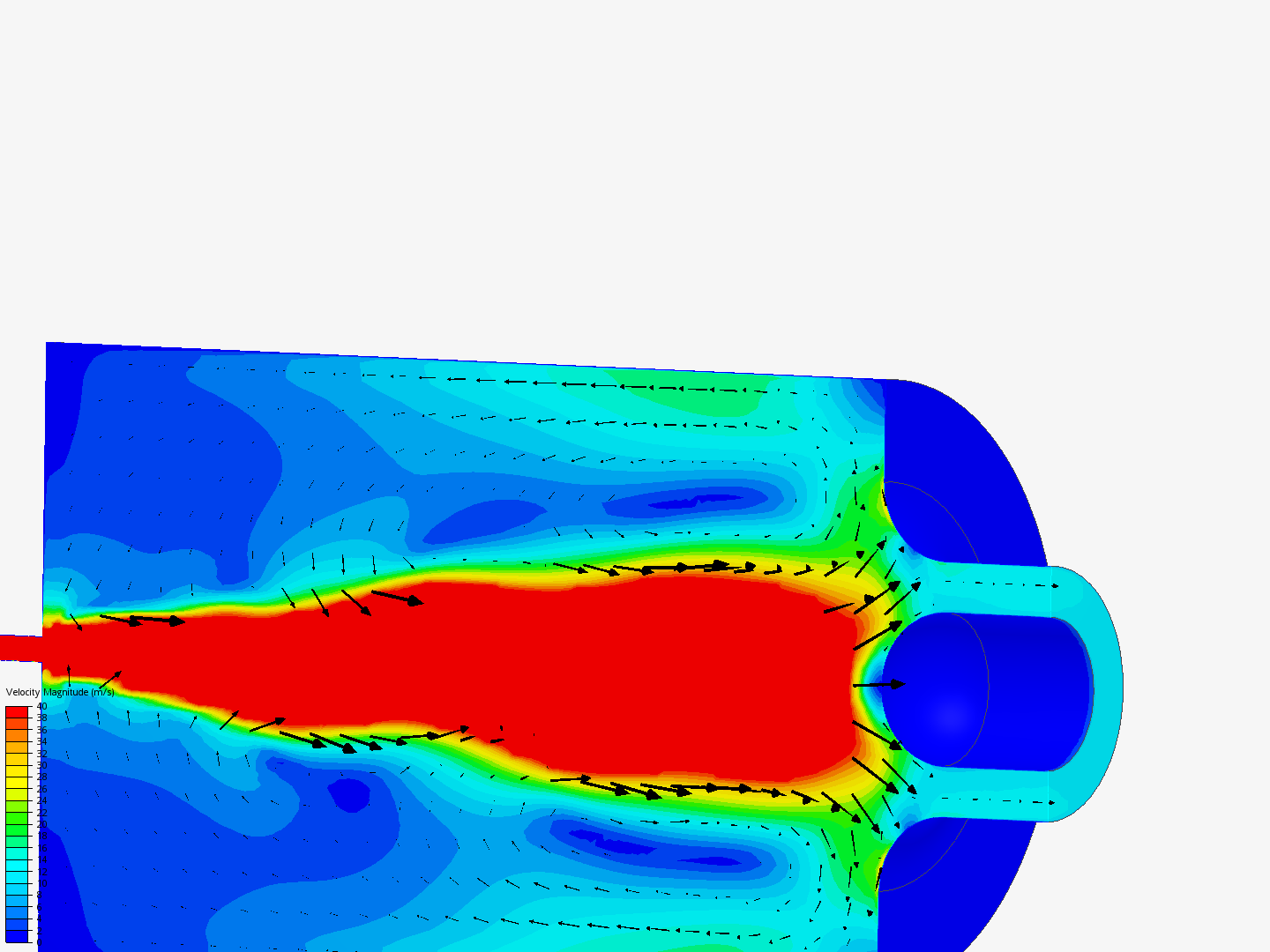 Free power turbine bench test diffuser image