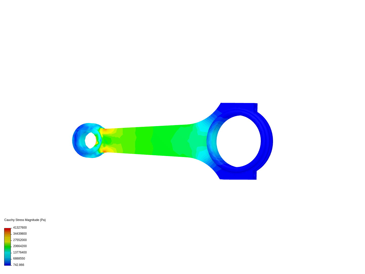 Tutorial 1: Connecting rod stress analysis image