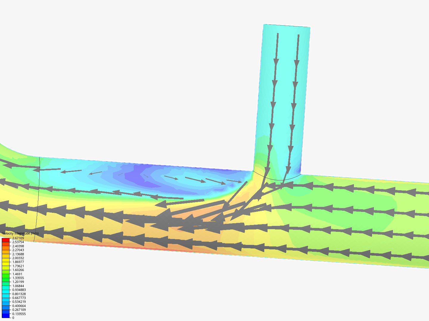 Tutorial 2: Pipe junction flow image