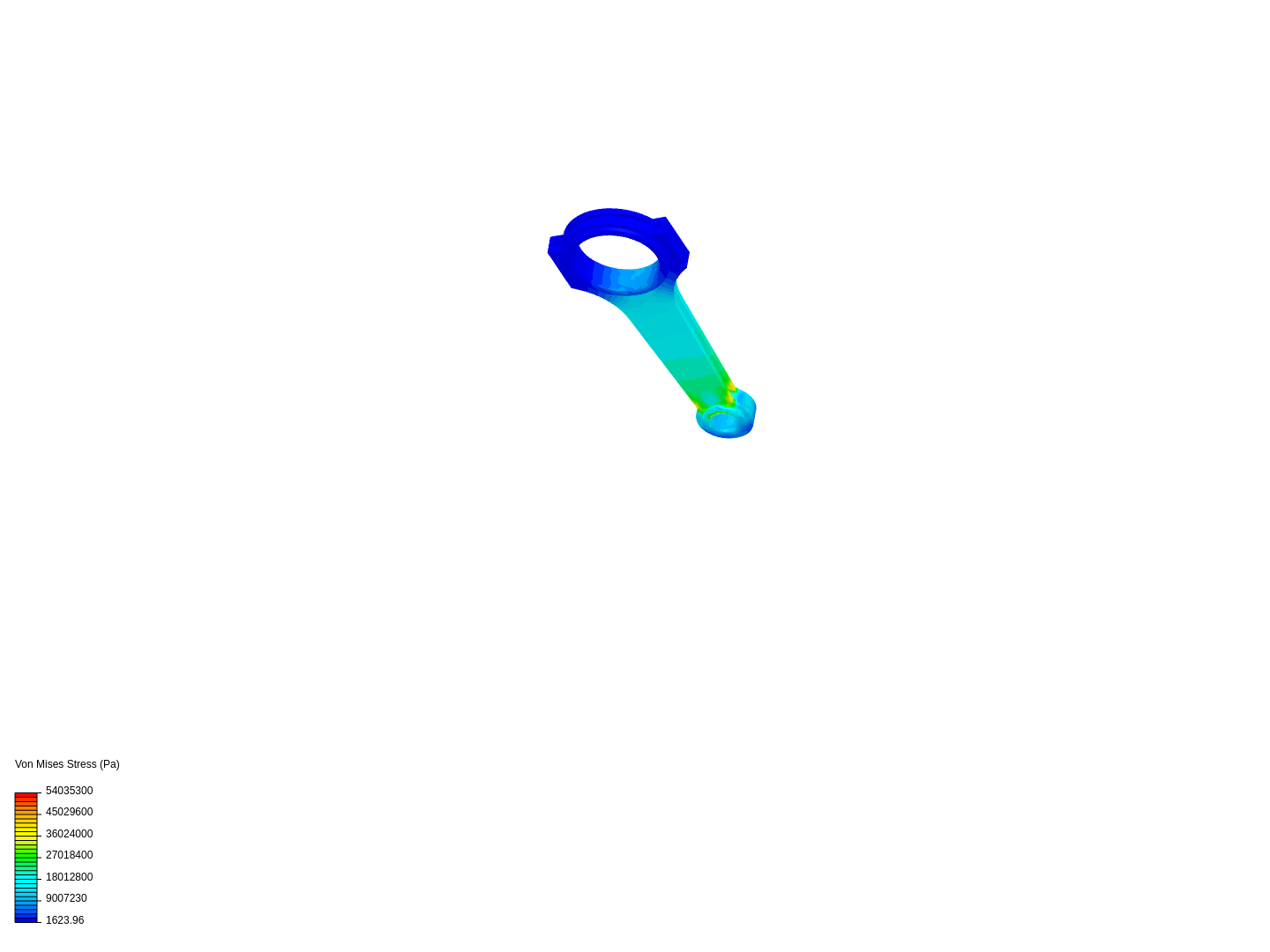 Tutorial 1: Connecting rod stress analysis image