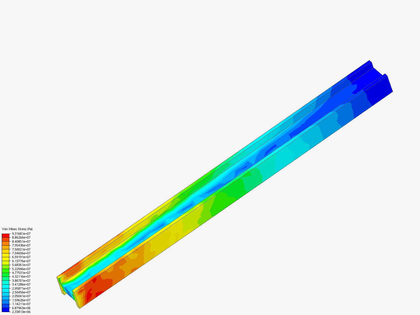 Plate 1: Static Analysis of I-Beam - Copy image