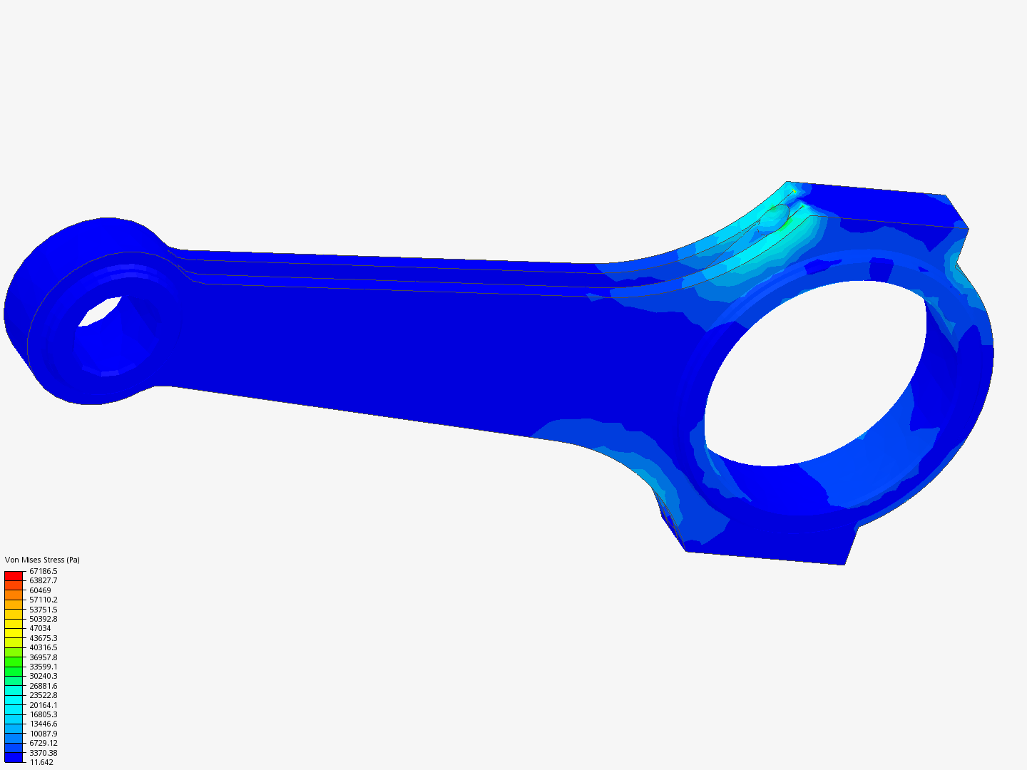 Tutorial 1: Connecting rod stress analysis image