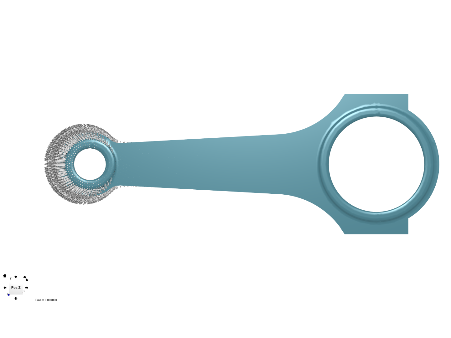 Tutorial 1: Connecting rod stress analysis image