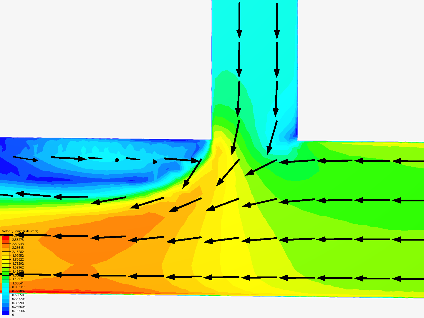 Tutorial 2: Pipe junction flow image