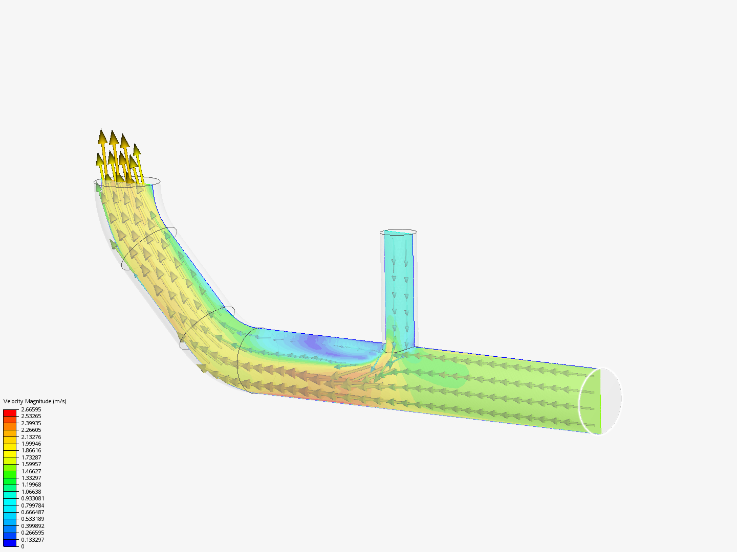 Tutorial 2: Pipe junction flow image