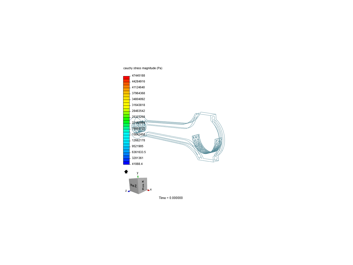 Tutorial 1: Connecting rod stress analysis image