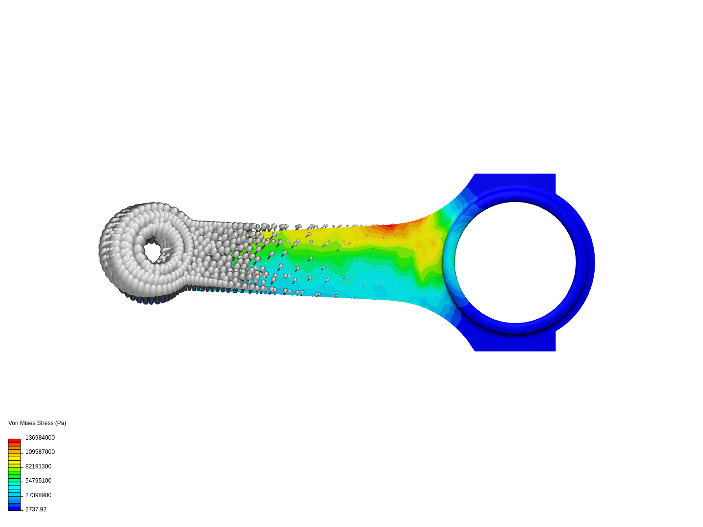 Tutorial 1: Connecting rod stress analysis image