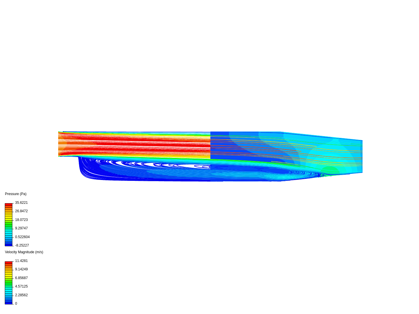 Turbulent Flow in a Backwards-Facing Step image