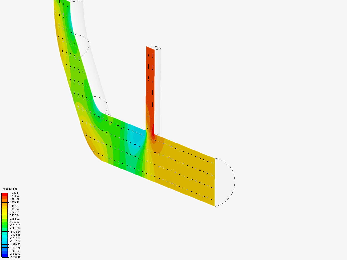 Tutorial 2: Pipe junction flow image