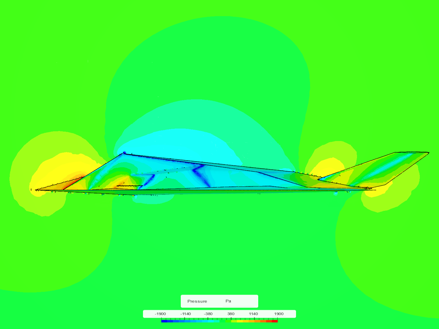 CFD on Lockheed F-117 Nighthawk image