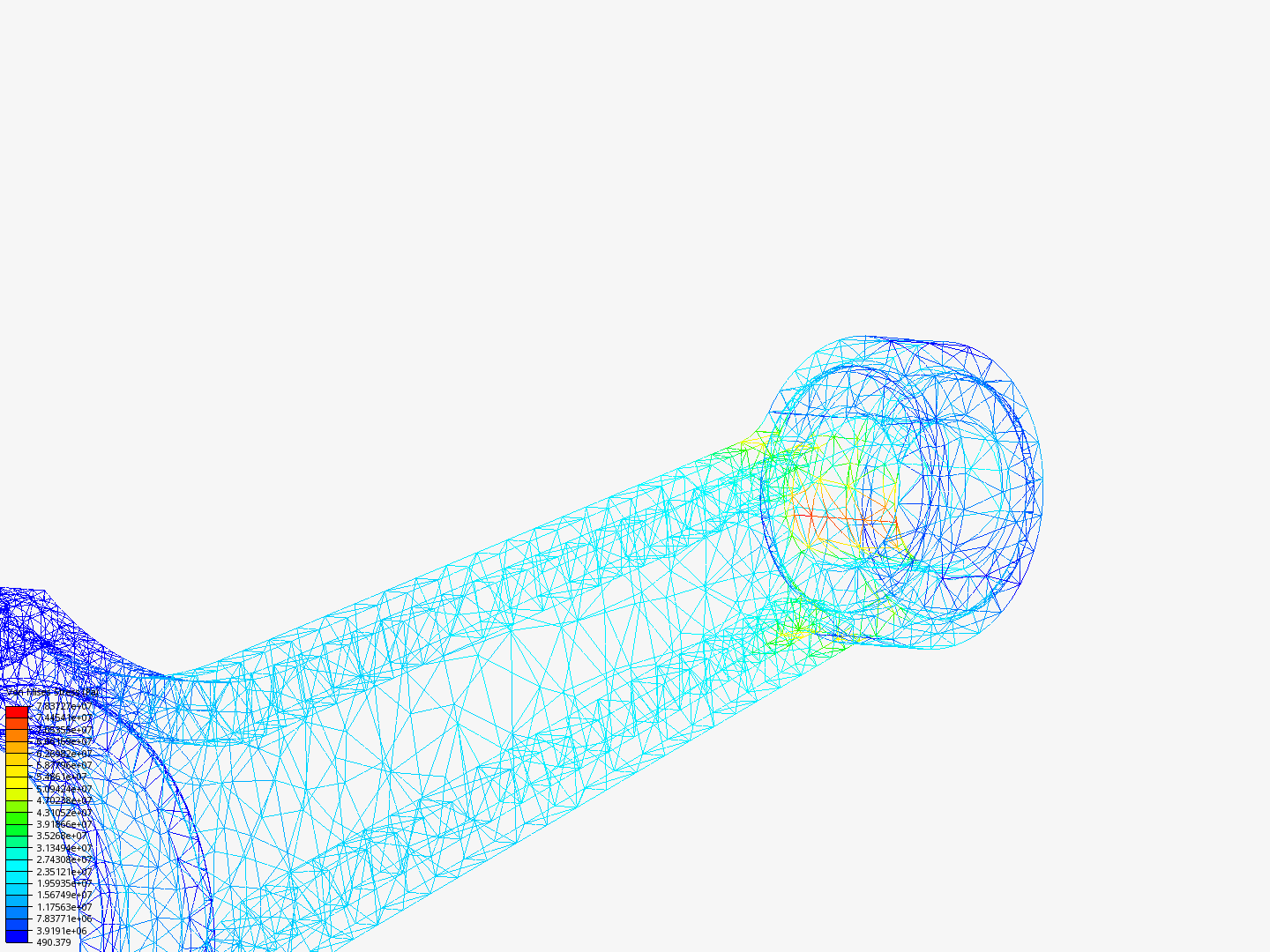 Tutorial 1: Connecting rod stress analysis image