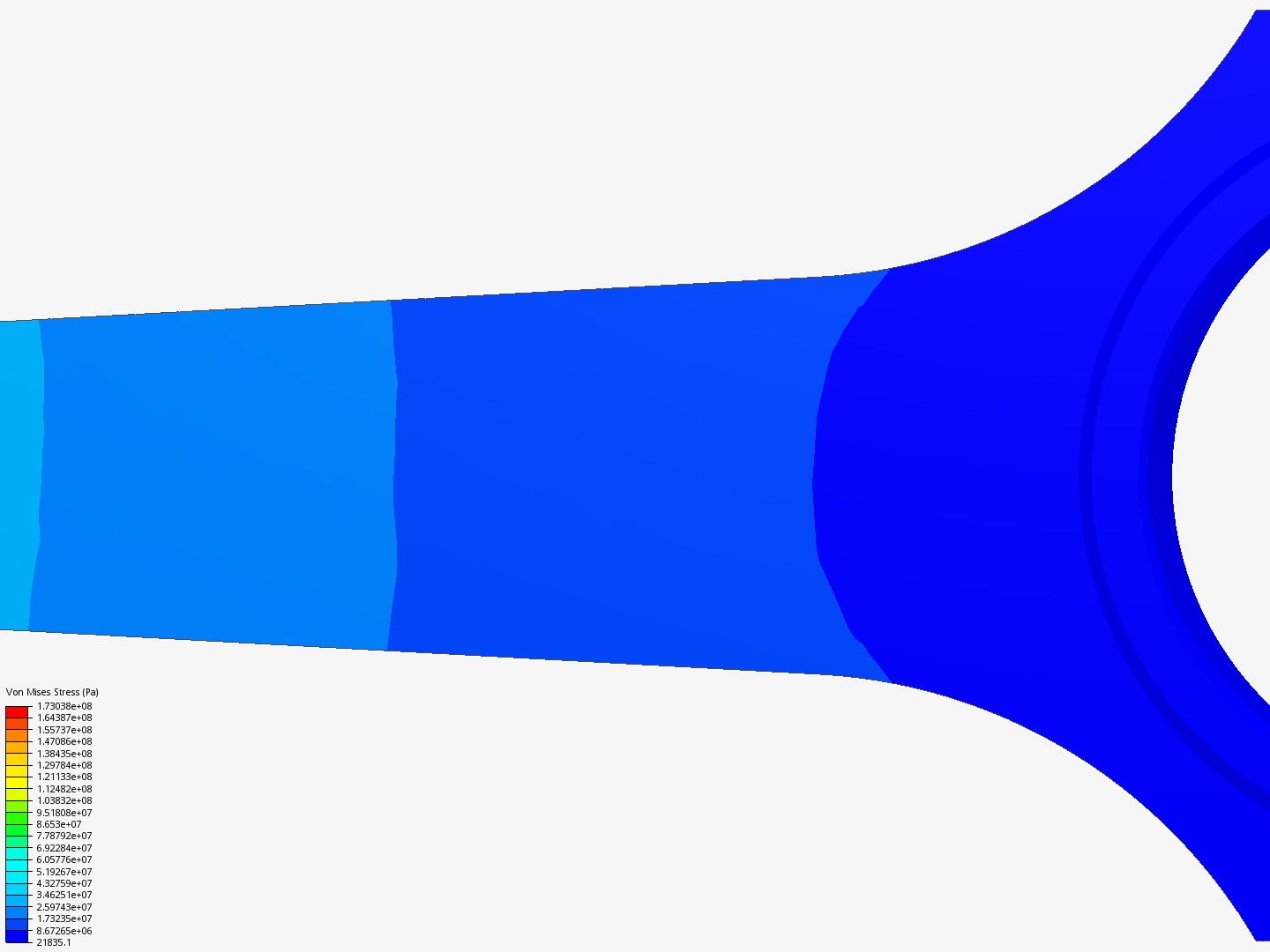 Tutorial 1: Connecting rod stress analysis image