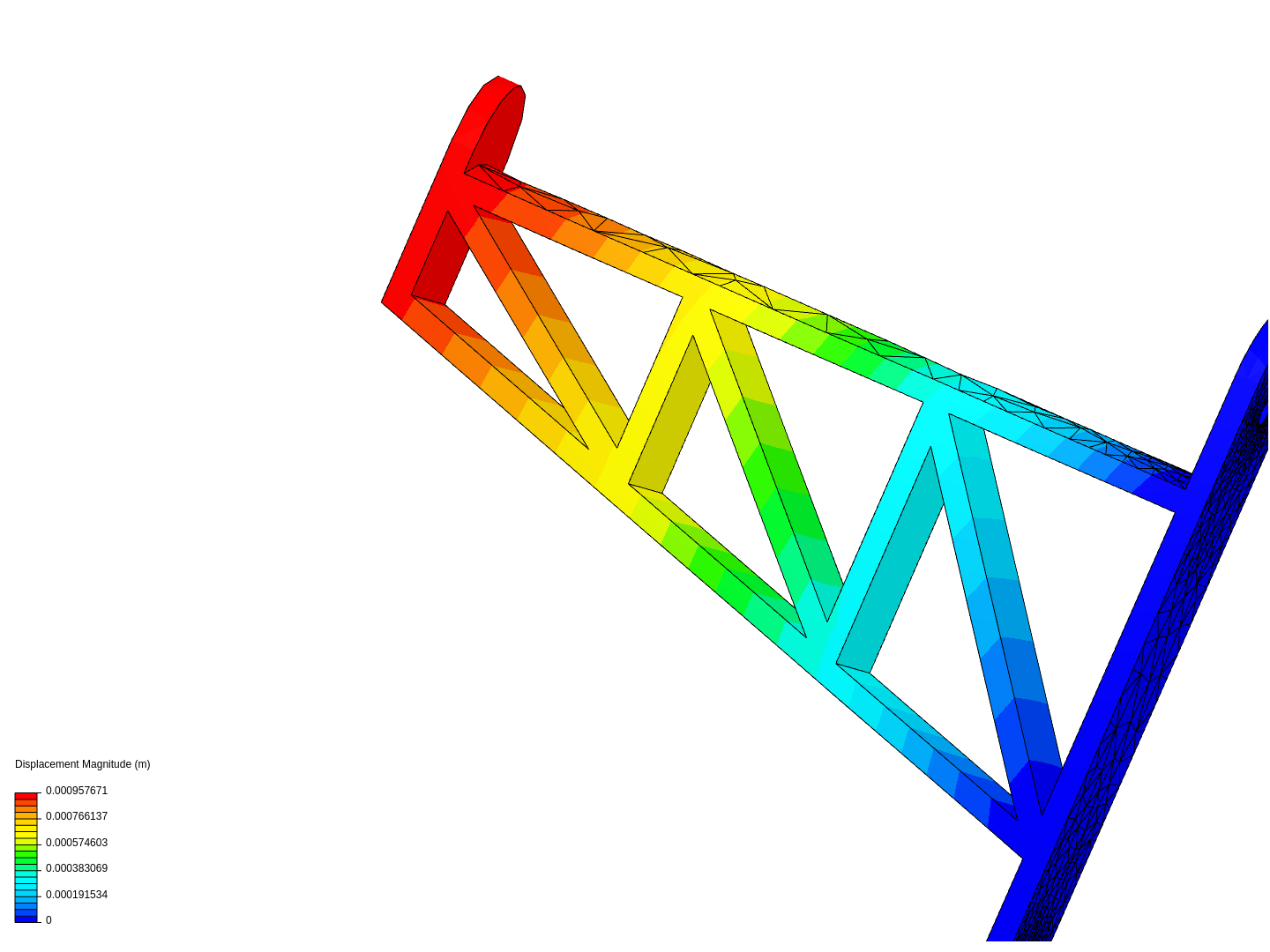 Spool Hose Bracket - Bending Stress image